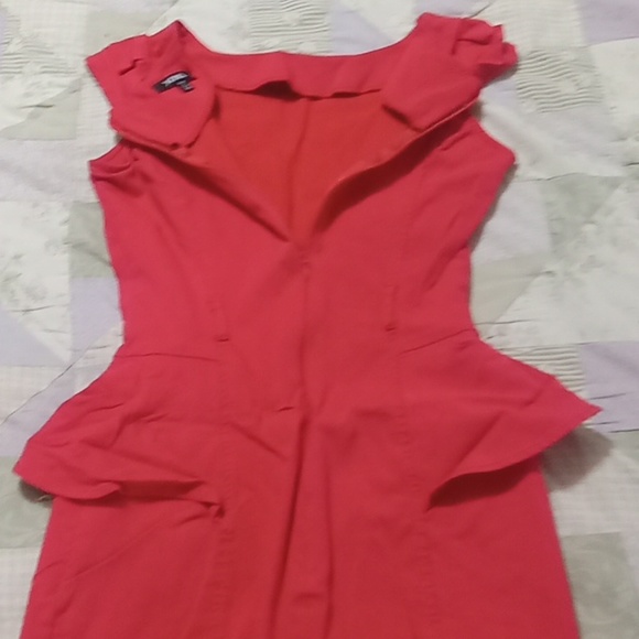 XOXO red bodycon dress women's size 0/0 - Picture 5 of 5